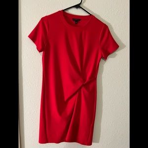 Banana republic twist front shirt dress